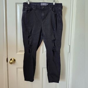 Torrid Black High Rise Women Jeans 18 S SHORT